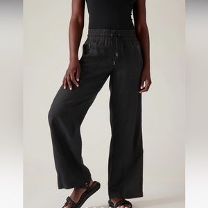 Athleta | Cabo linen wide leg pant